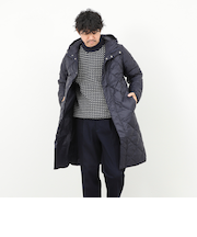 【TAION/タイオン】CITY PACKABLE HOOD LONG DOWN JKT 25AW