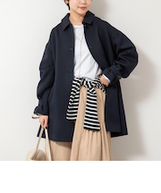 ウォッシャブルトリプルクロス3WAYステンカラーコート