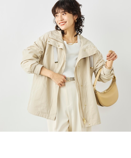 WEB＆一部店舗限定色アイテム】ウォッシャブル2WAY撥水フーテッド