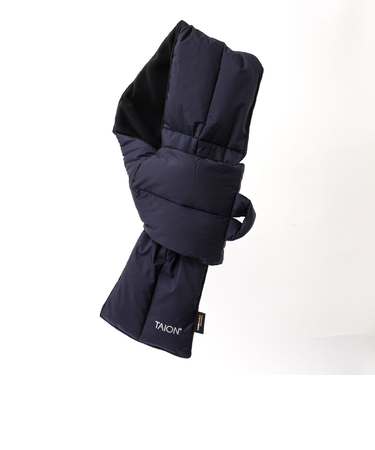 【TAION / タイオン】WORK DOWN SCARF 17