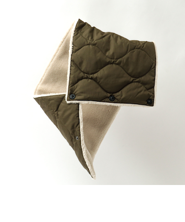 【TAION / タイオン】MILITARY R/S VOLUME DOWN NECK WARMER 26