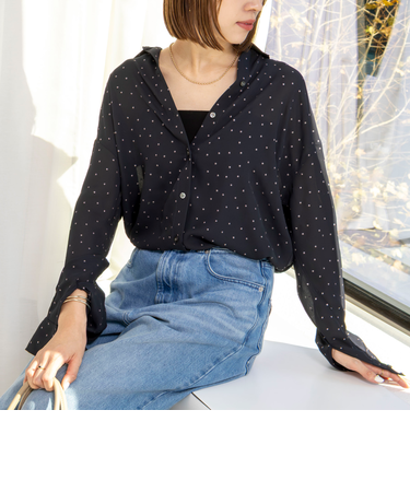 45th limited edition MY STANDARD【WEB＆一部店舗限定】グリッターシャツ