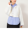 【WALANCE/ワランス】wool mohair cable cropped cardigan