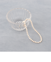 【grace grace/グラスグラス】淡水スキップパールショートネックレス-Alice
