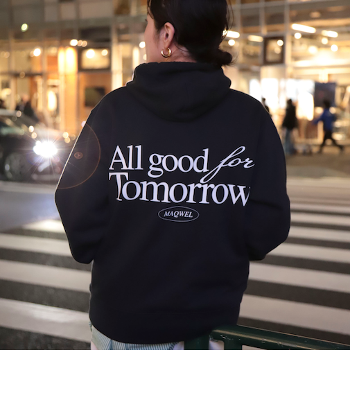 【MAQWEL/マクウェル】《セットアップ対応》ウォッシャブルAgfT HOODIE
