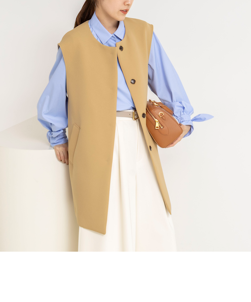 ノーリーズ トリプルクロスメタル釦ジレ 楽天市場】トリプルクロスメタル釦ジレ／ノーリーズ（NOLLEY'S