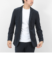 《ビジカジ/セットアップ対応》ストレッチコードピケ ジャケット 26SS