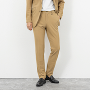 《ビジカジ/セットアップ対応》ストレッチコードピケ パンツ 26SS