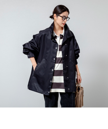 【MAQWEL/マクウェル】スタンドネックコーチジャケット