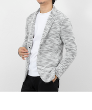 《ビジカジ対応》ツィードジャージーテーラーCD 26SS