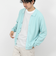 《SERIYA Cotton》吸湿カノコ襟付きカーディガン 26SS