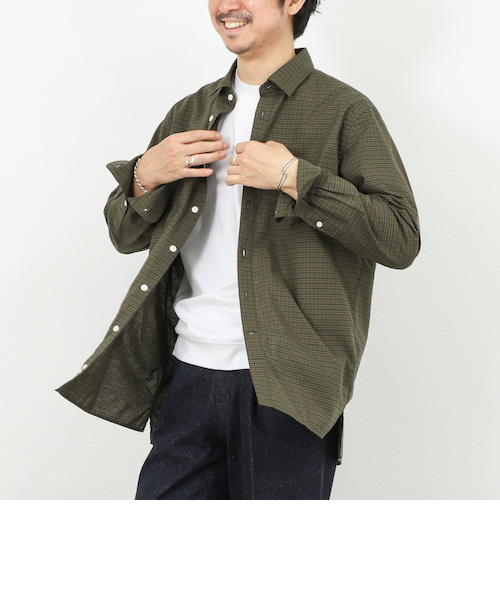 STONE  GHOST PIECE オーバーシャツ カーキ STONE ISLAND - STONE ISLAND GHOST PIECE オーバーシャツの通販 by K