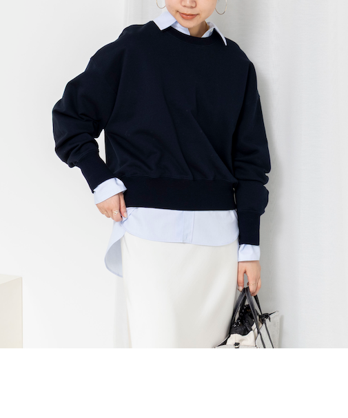 ウォッシャブルスウェットプルオーバー