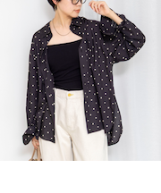 ウォッシャブルレギュラーカラー2WAYシャツ