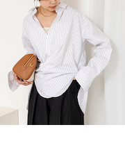 ウォッシャブルレギュラーカラー2WAYシャツ