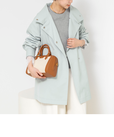 ウォッシャブルツイルスタンドコート