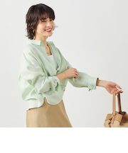 MY STANDARD マルチWAYリネンショートシャツ