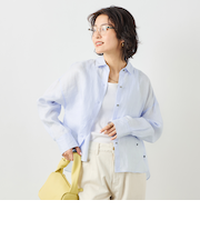 MY STANDARD マルチWAYリネンショートシャツ