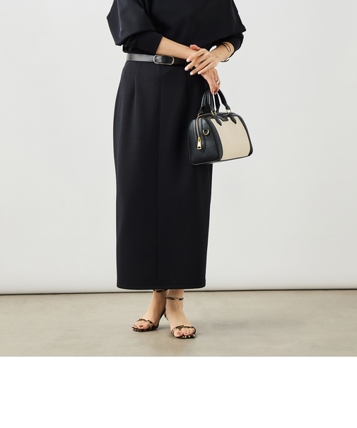 《セットアップ対応》ウォッシャブルライトダンボール2WAYタイトスカート