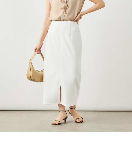 《セットアップ対応》ウォッシャブルライトダンボール2WAYタイトスカート