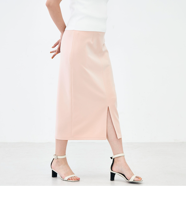 《セットアップ対応》ウォッシャブルライトダンボール2WAYタイトスカート