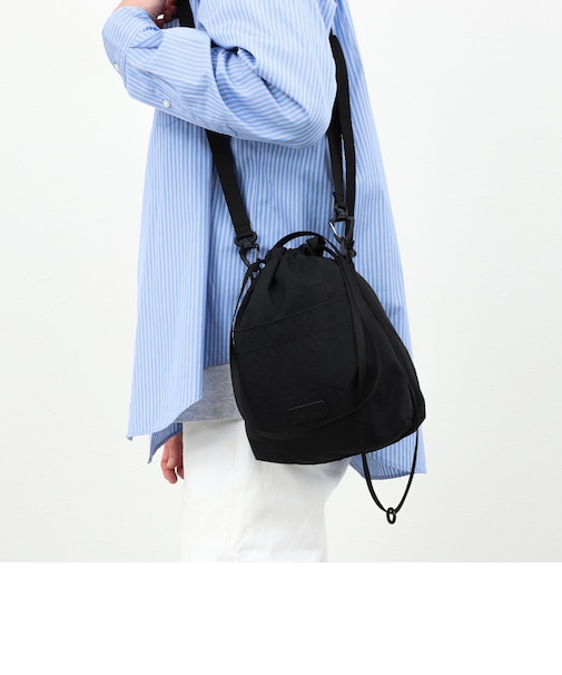 【BAICYCLON by bagjack/バイシクロン バイ バッグジャック】BCL-114 DRAWSTRING SHOULDER BAG