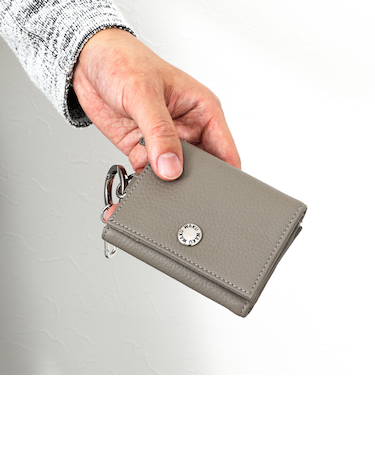 【waku/ワク】WKW-0017 三つ折りレザーウォレット