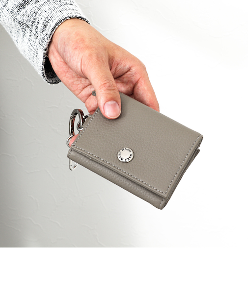 【waku/ワク】WKW-0017 三つ折りレザーウォレット