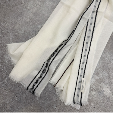 【Johnstons of Elgin/ジョンストンズ・オブ・エルガン】WB002860 Cyrus Scarf 70