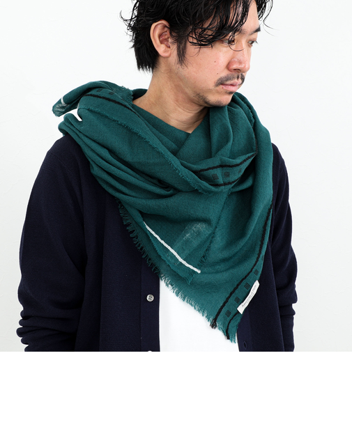 【Johnstons of Elgin/ジョンストンズ・オブ・エルガン】WB002860 Cyrus Scarf 70