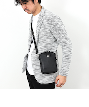 【waku/ワク】WK-0107 レザーショルダーバッグ