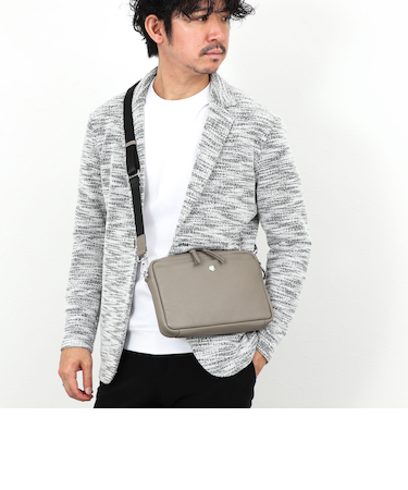 【waku/ワク】WK-0109 レザーショルダーバッグ