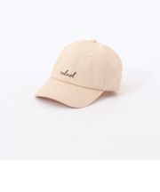 【nolnol/ノルノル】ロゴ刺繍キャップ