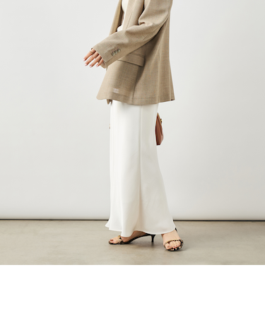 ウォッシャブルダブルサテンナロースカート