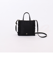 【nolnol/ノルノル】ナイロンフリルミニトートバッグ