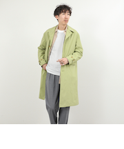 《ビジカジ対応》【ダントツ撥水】ステンカラーコート 26SS