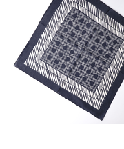 EMME EFFE センタードットプリントバンダナスカーフ