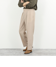 ウォッシャブルウールワイドスラックス 26SS