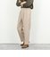 ウォッシャブルウールワイドスラックス 26SS