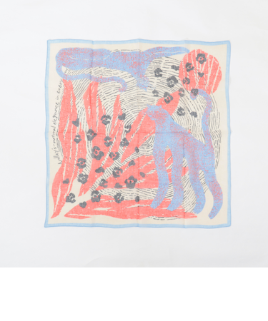 リネンガーゼプリントストール