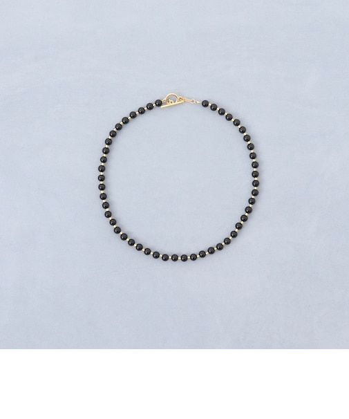 【grace grace/グラスグラス】ラウンド天然石ネックレス