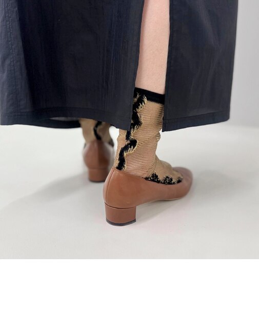 【ATELIER st eustache/アトリエセントオスタシュ】CARNAVAL FRANGIAシアーソックス