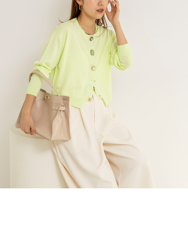 《手洗い可能》ランダムビジューカーディガン