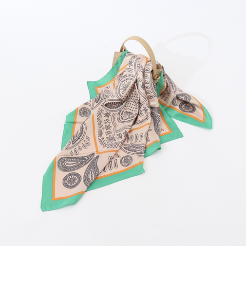 シルクプリントスカーフ88