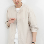 【DANTON/ダントン】DT-B0280SOX BAND COLLAR SHIRT LS 26SS