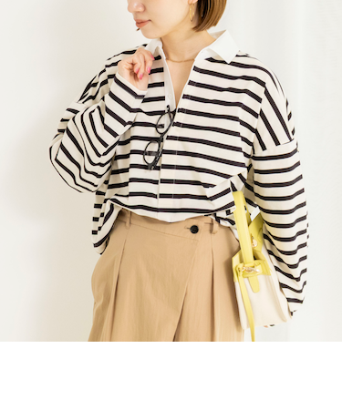 ウォッシャブルBIGシルエットラガーシャツ