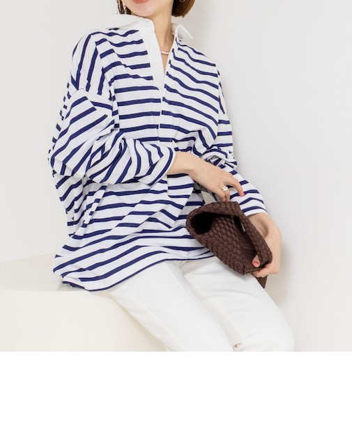 ウォッシャブルBIGシルエットラガーシャツ