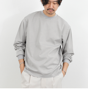 シルケットボーダーロンＴ 26SS