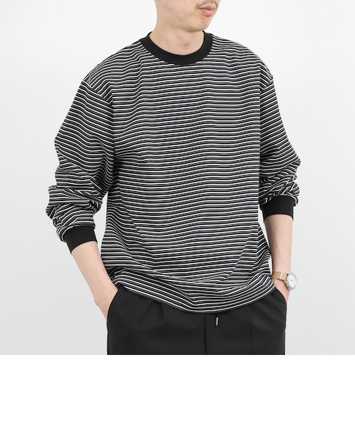 シルケットボーダーロンＴ 26SS