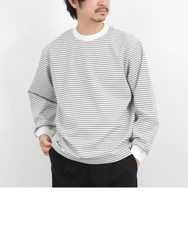 シルケットボーダーロンＴ 26SS